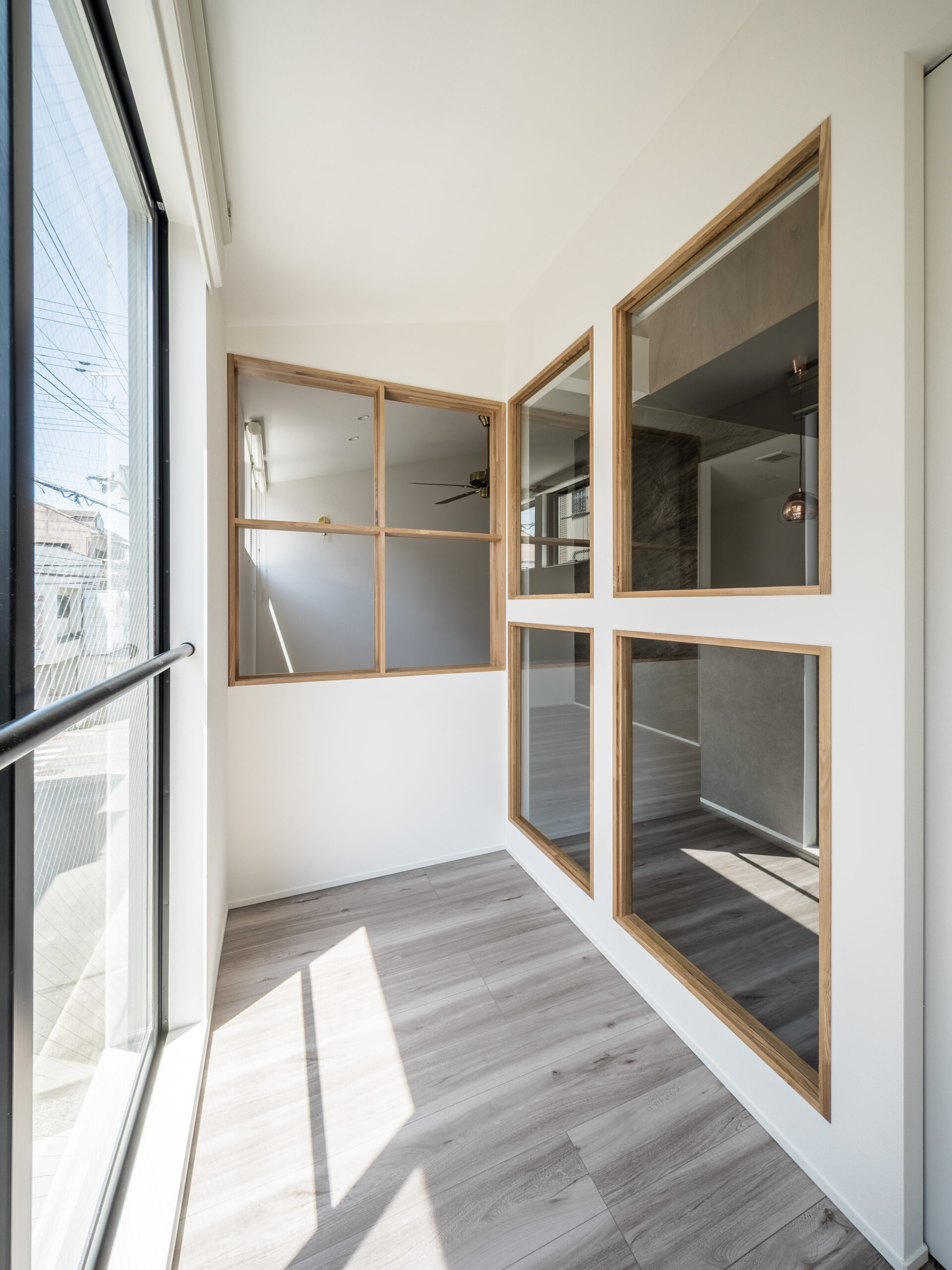 アトリエのある狭小住宅