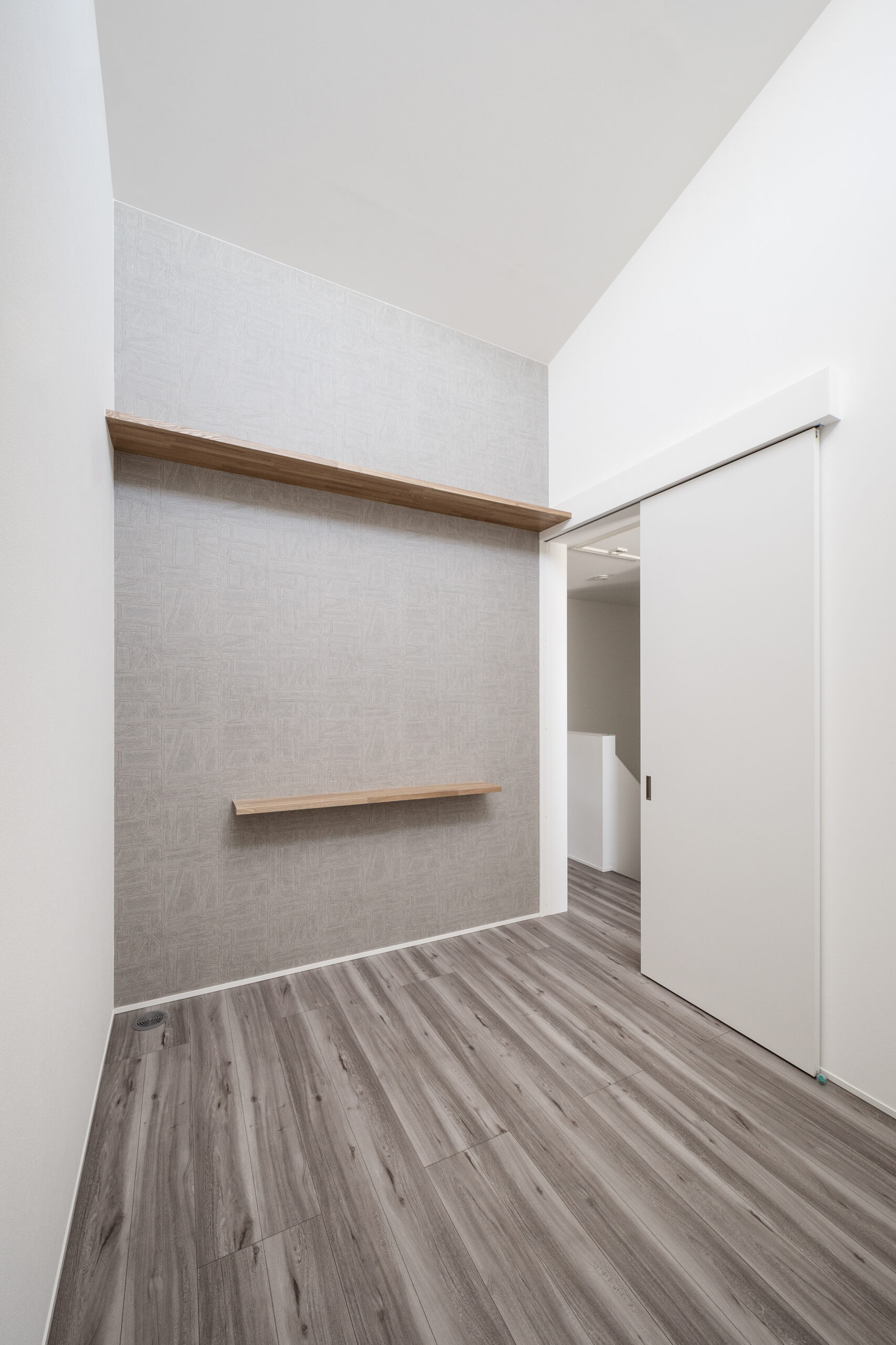 アトリエのある狭小住宅