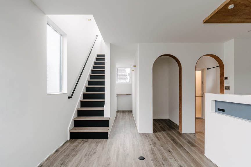 キッズスペースのある2階生活空間