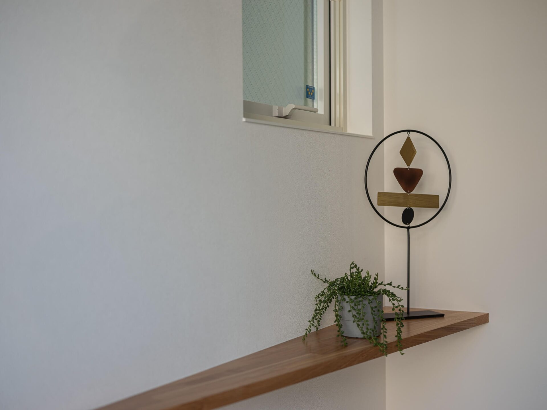 裏庭のある狭小住宅